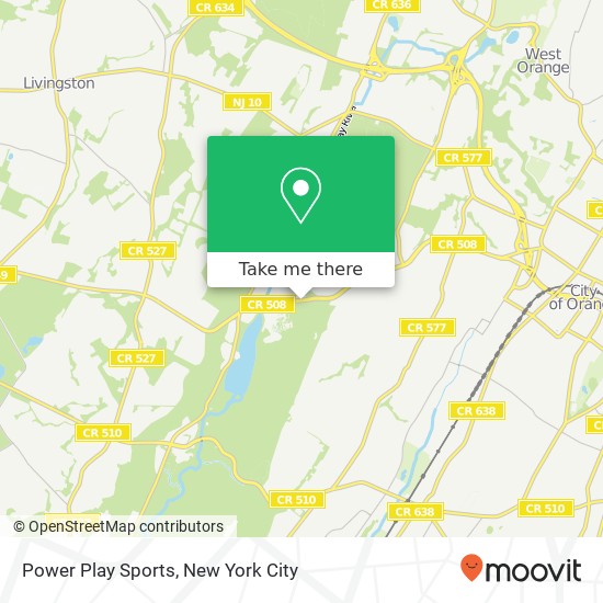 Mapa de Power Play Sports