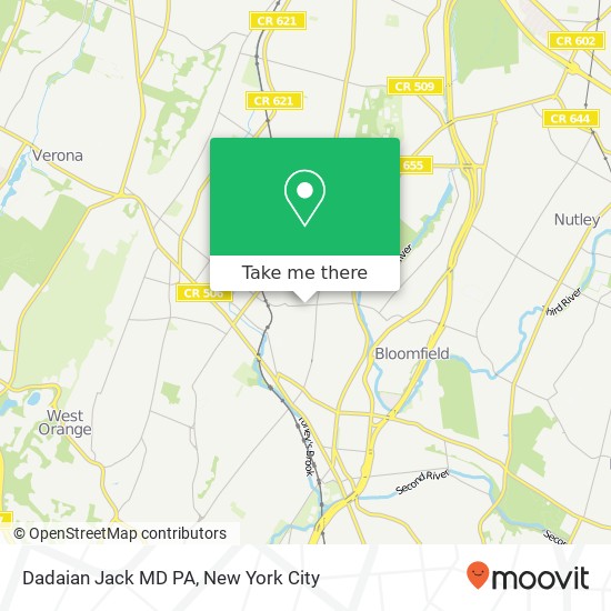 Dadaian Jack MD PA map
