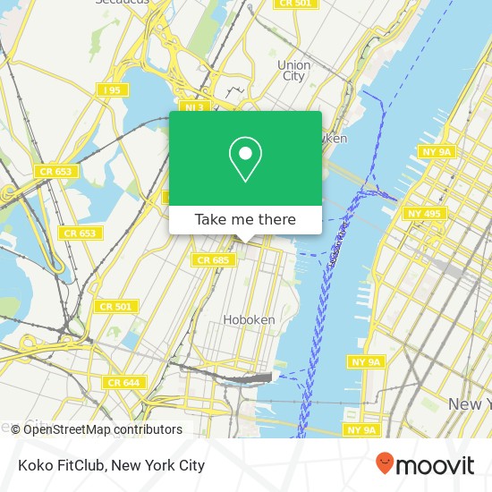 Mapa de Koko FitClub