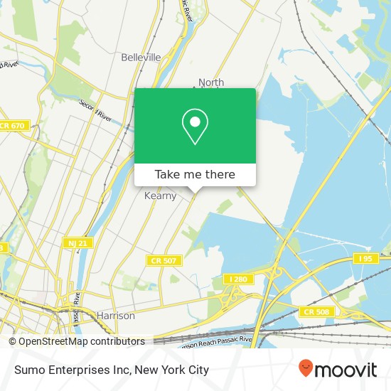 Sumo Enterprises Inc map