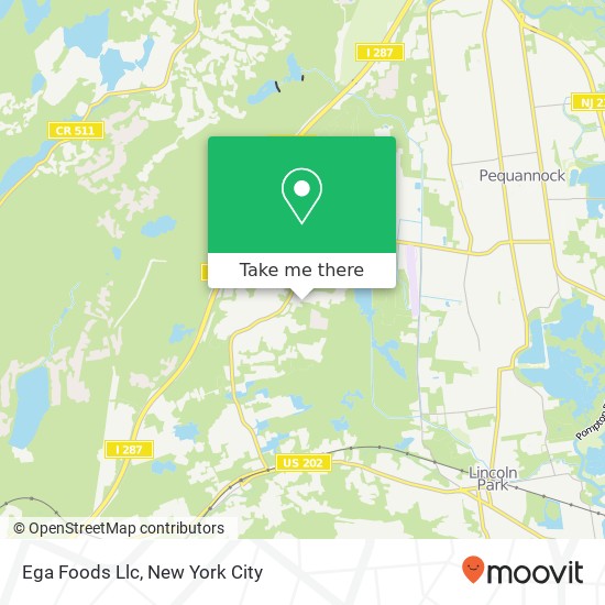 Ega Foods Llc map