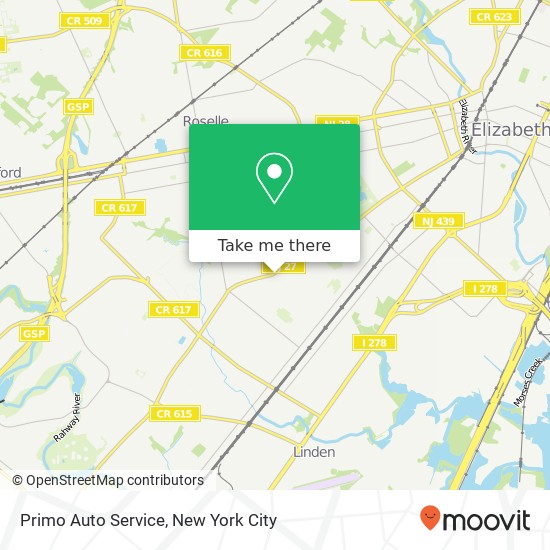 Primo Auto Service map