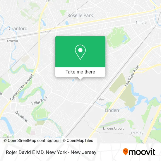 Mapa de Rojer David E MD