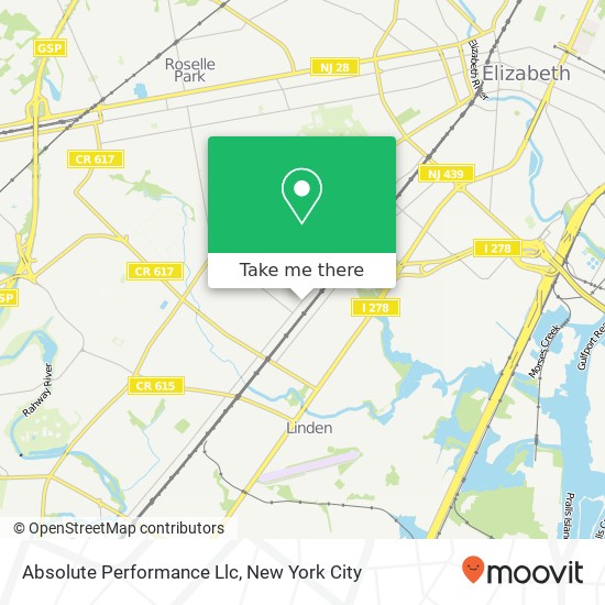 Mapa de Absolute Performance Llc