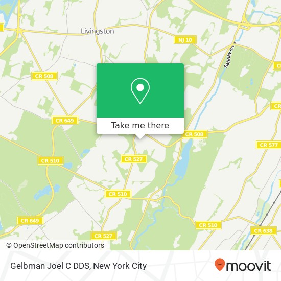 Gelbman Joel C DDS map