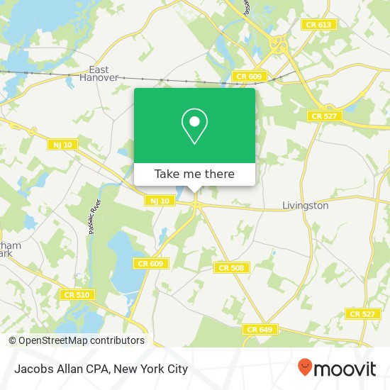 Jacobs Allan CPA map