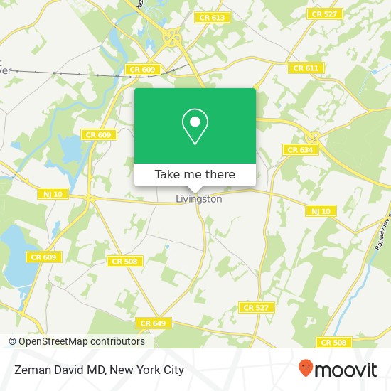 Zeman David MD map