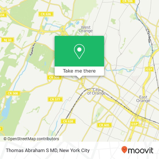 Mapa de Thomas Abraham S MD