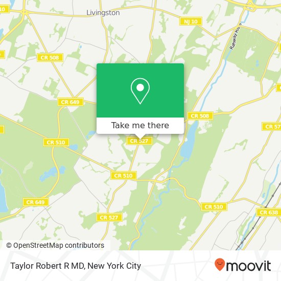 Taylor Robert R MD map