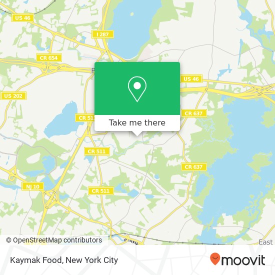 Kaymak Food map