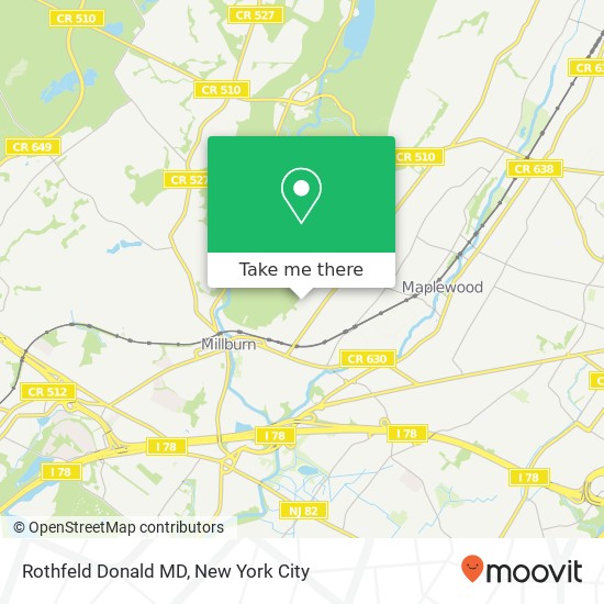 Rothfeld Donald MD map