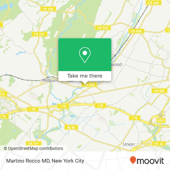 Martino Rocco MD map