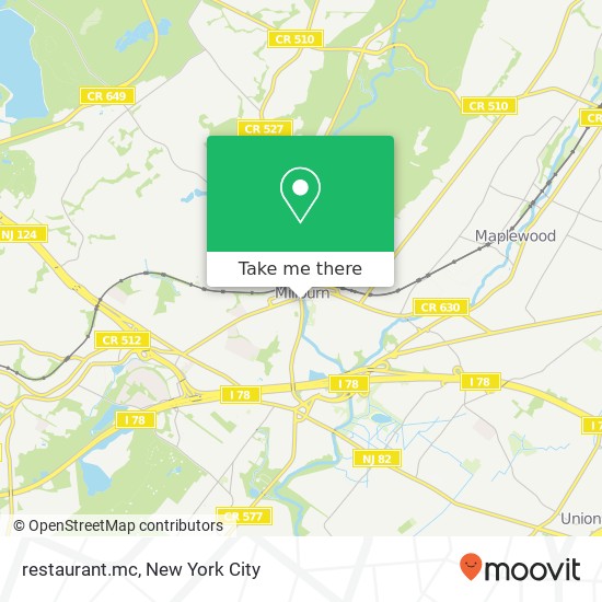 restaurant.mc map