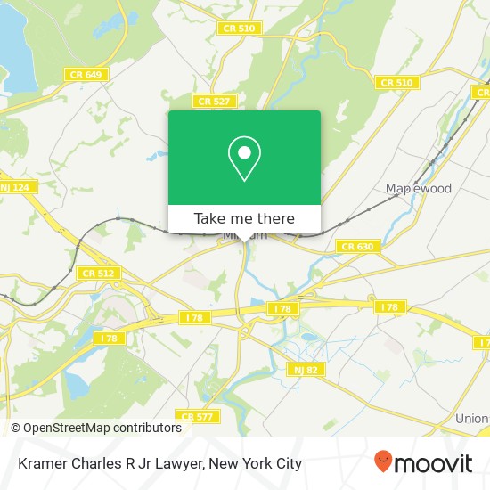 Kramer Charles R Jr Lawyer map