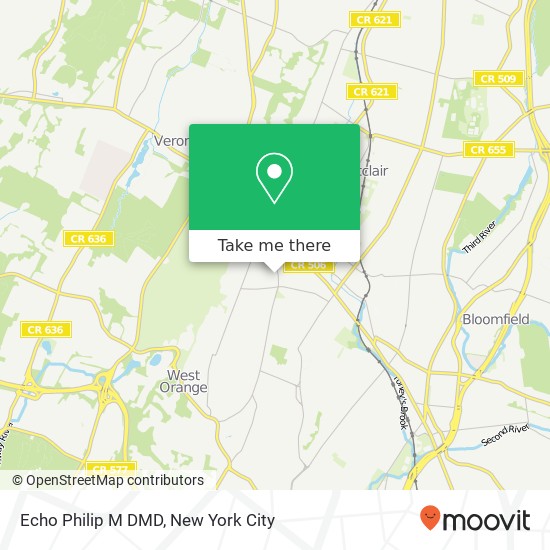 Mapa de Echo Philip M DMD