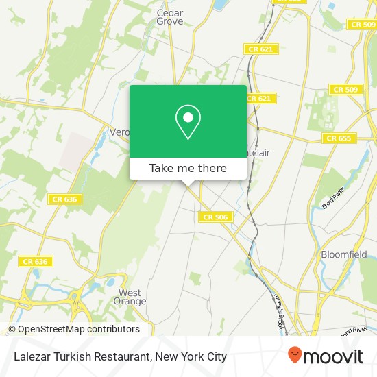 Lalezar Turkish Restaurant map