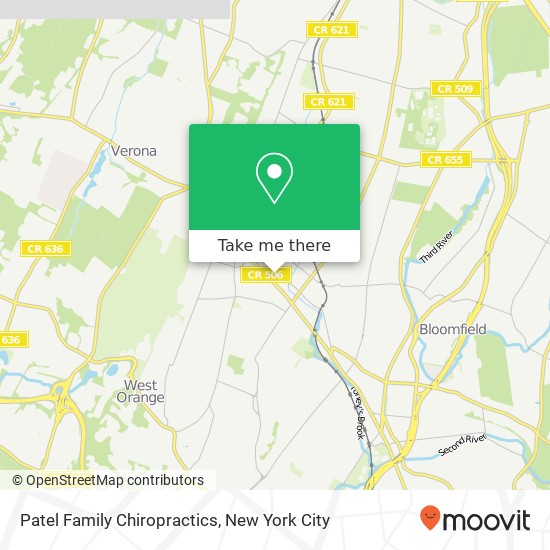 Mapa de Patel Family Chiropractics