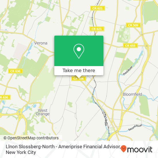 Llnon Slossberg-North - Ameriprise Financial Advisor map