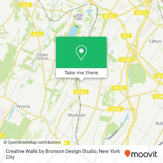 Mapa de Creative Walls by Bronson Design Studio
