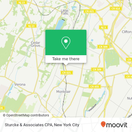 Mapa de Sturcke & Associates CPA