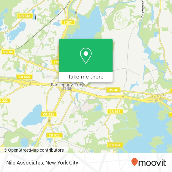 Nile Associates map