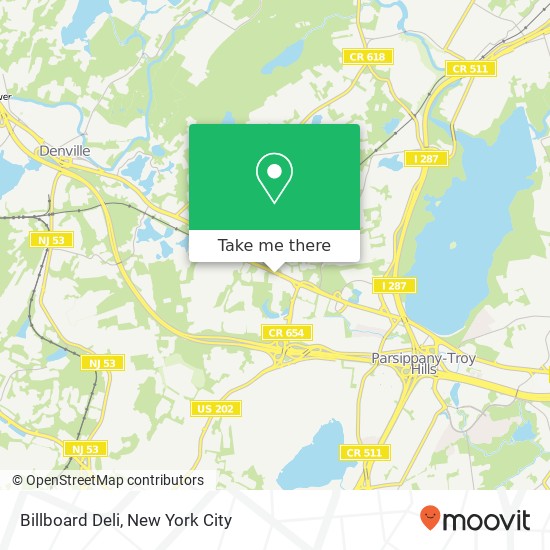 Billboard Deli map