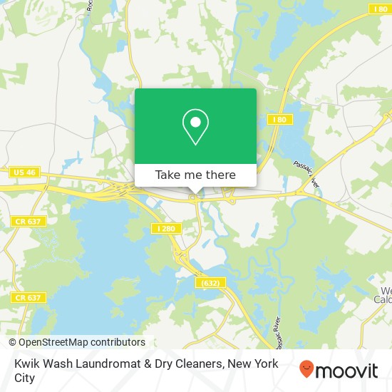 Kwik Wash Laundromat & Dry Cleaners map