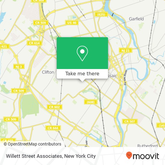 Willett Street Associates map