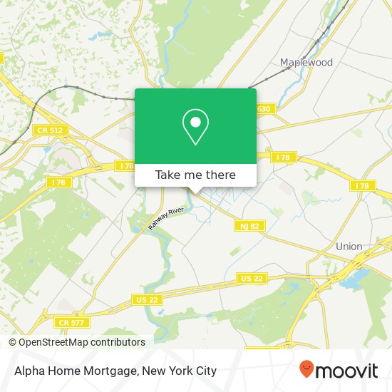 Mapa de Alpha Home Mortgage