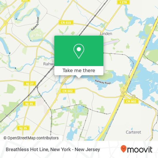 Mapa de Breathless Hot Line