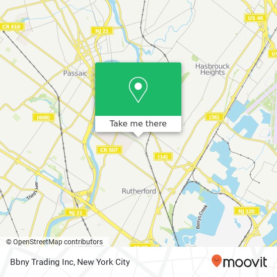 Mapa de Bbny Trading Inc