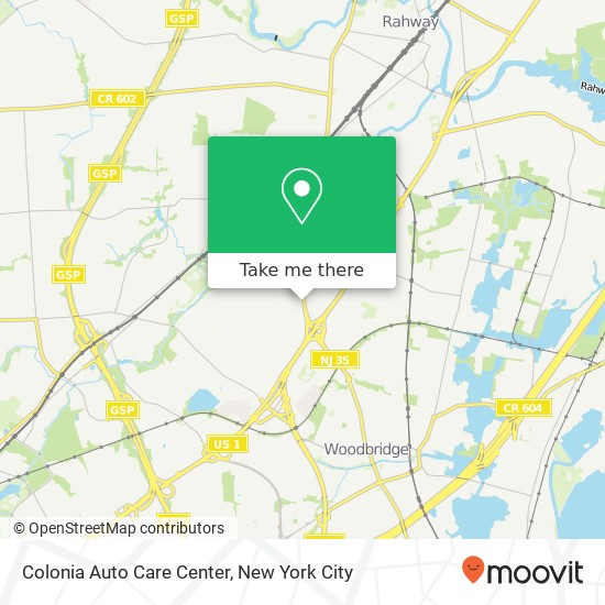 Colonia Auto Care Center map