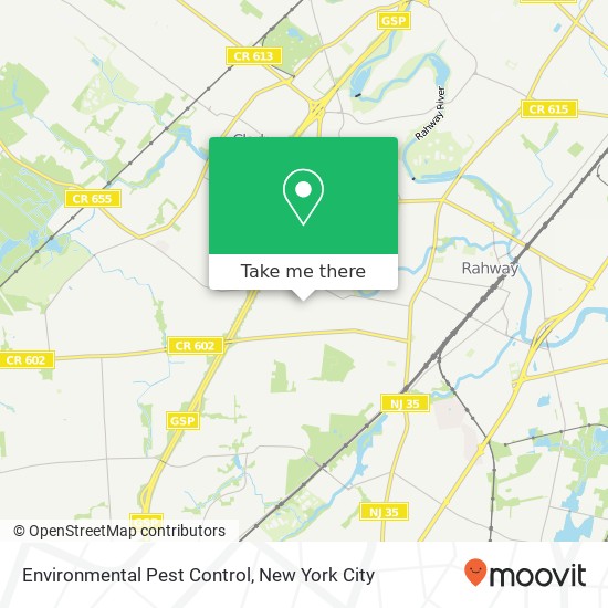 Environmental Pest Control map