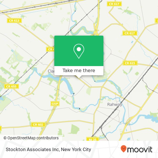 Stockton Associates Inc map