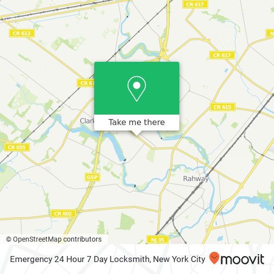 Mapa de Emergency 24 Hour 7 Day Locksmith