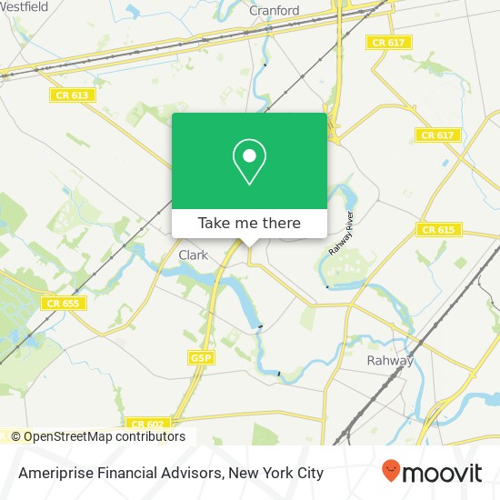 Mapa de Ameriprise Financial Advisors