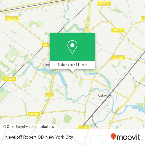 Neveloff Robert OD map