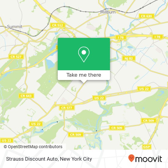 Strauss Discount Auto map