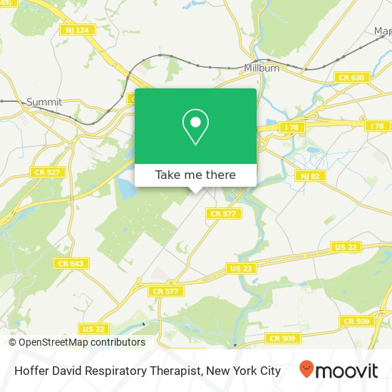 Hoffer David Respiratory Therapist map