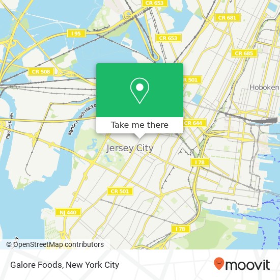 Galore Foods map