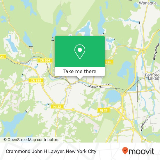 Crammond John H Lawyer map