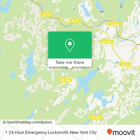 1 24 Hour Emergency Locksmith map