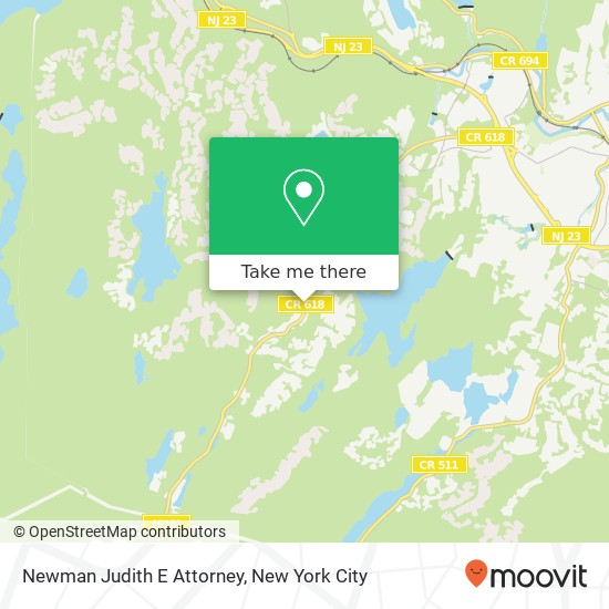 Newman Judith E Attorney map