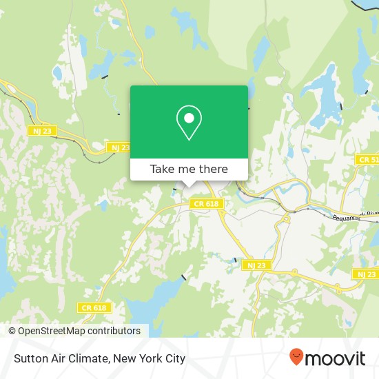 Sutton Air Climate map