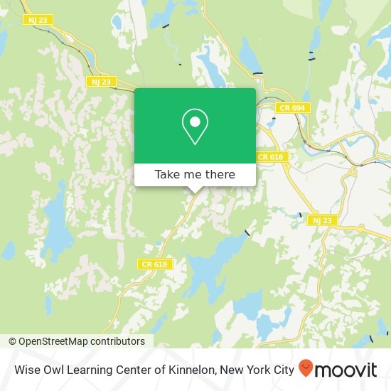 Wise Owl Learning Center of Kinnelon map