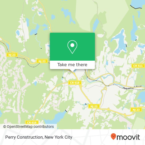 Mapa de Perry Construction