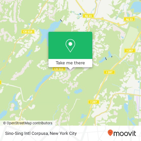 Sino-Sing Intl Corpusa map