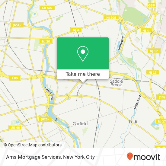 Ams Mortgage Services map