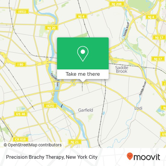 Mapa de Precision Brachy Therapy