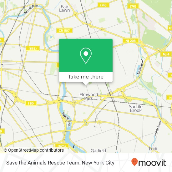 Save the Animals Rescue Team map